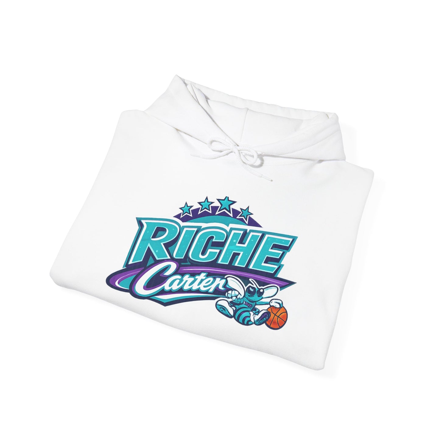 Riche Carter Retro Hoodie — Sports Team Style Retro