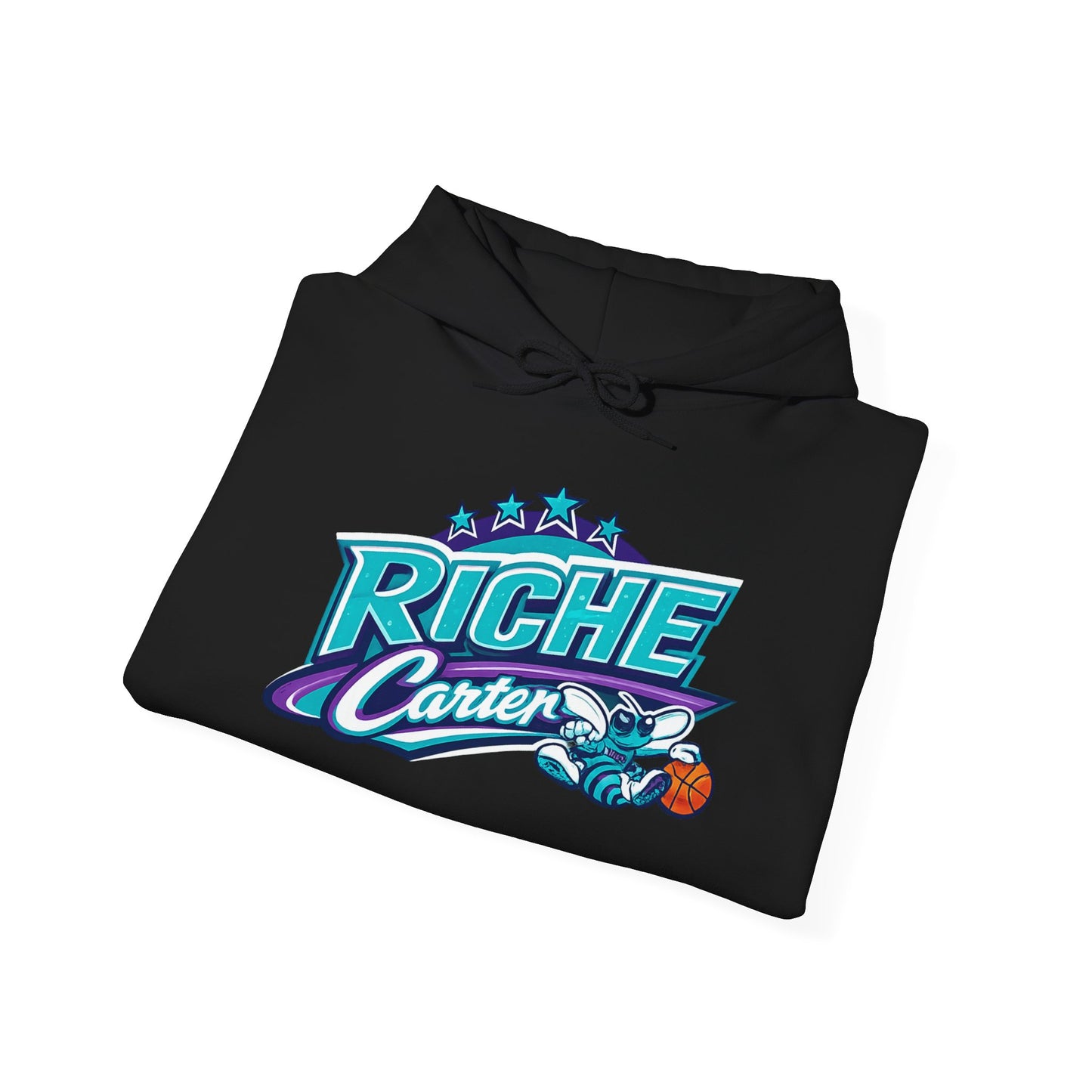 Riche Carter Retro Hoodie — Sports Team Style Retro
